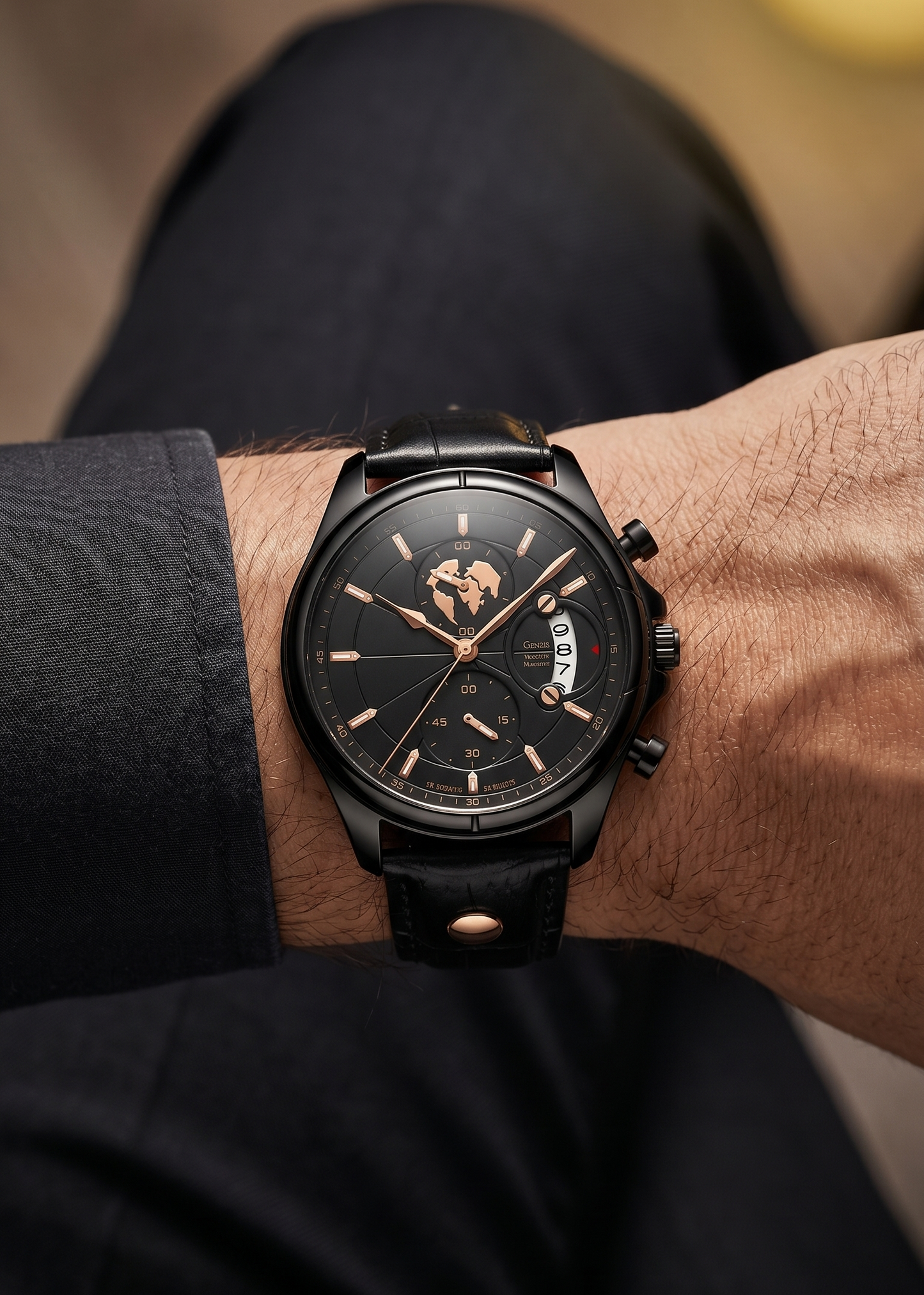 Volans — The Meridian Chronograph Noir